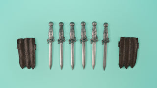 Ezio's Throwing Knives and Holsters Kit Cast Kit cosplay DangerousLadies