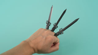 Ezio's Throwing Knives and Holsters Kit Cast Kit cosplay DangerousLadies