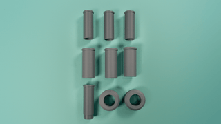 Jinx's Arcane Accessories Kit Cast Kit cosplay DangerousLadies