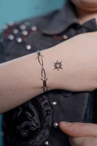 Prompto's Wrist Tattoos Tattoos cosplay DangerousLadies