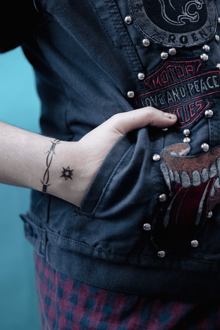 Prompto's Wrist Tattoos Tattoos cosplay DangerousLadies