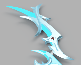 Varus' Snow Moon Bow 3D Files cosplay DangerousLadies