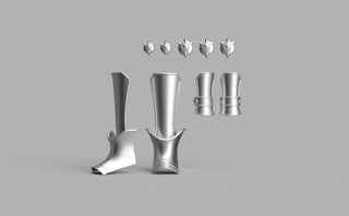 Annette's Three Hopes Accessories [3D Print Files] 3D Files cosplay DangerousLadies