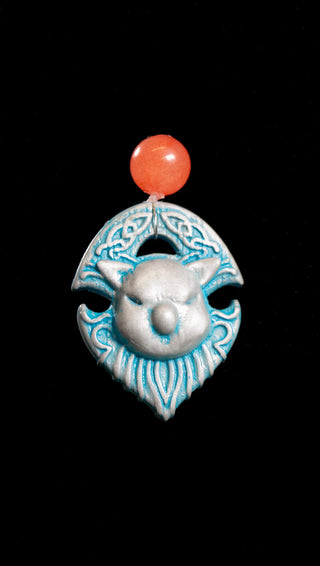 Gav's Moogle Pendant Kit Jewelry cosplay DangerousLadies