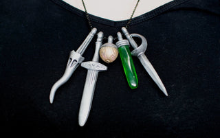 RE8 Witches' Sword Necklace Pendants Resin Kit cosplay DangerousLadies