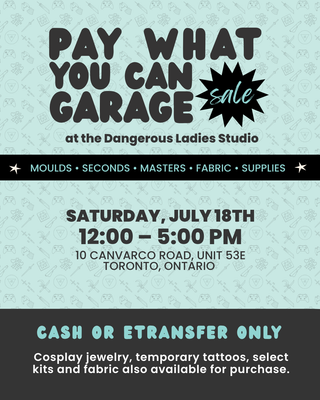 Pay What You Can Garage Sale