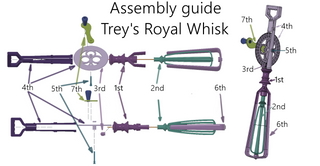 Trey Clover's Royal Chef Whisk [3D Print Files]