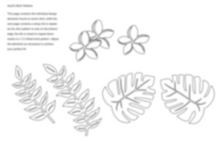 Azul's Tropical Wear Decals