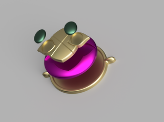 Chaos's Lapel Pin [3D Print Files]