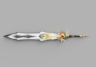 Exarchic Sword [3D Print Files]
