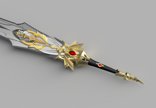 Exarchic Sword [3D Print Files]