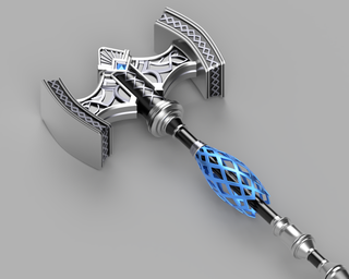 Gaia's Stygian Hyposkhesphyra Hammer [3D Print Files]