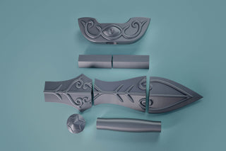 Link's Remake Kokiri Sword [3D Printed Kit]