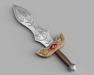 Link's Remake Kokiri Sword [3D Print Files]