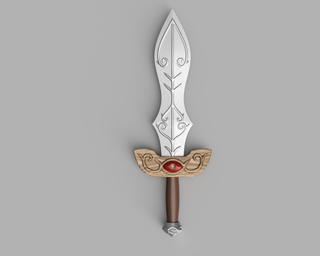 Link's Remake Kokiri Sword [3D Print Files]
