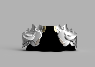Paladin's Gallant Pauldrons [3D Print Files]