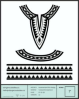 Savanaclaw Shirt Decals [Digital Pattern]