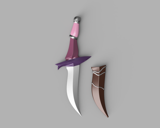 Terra's Enhancer Sword and Dagger [3D Print Files]