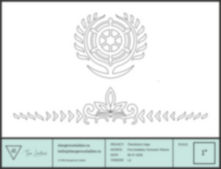 Theodora's Cape Details [Digital Pattern]