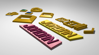 Tosen Jordan's Accessories [3D Print Files]