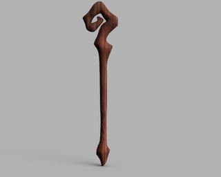 Vivi's Black Mage Staff [3D Print Files]
