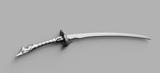 Acheron's Sword and Sheath [3D Print Files] 3D Files cosplay DangerousLadies