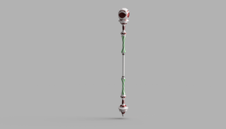 Aerith's Garnet Rod [3D Print Files] 3D Files cosplay DangerousLadies