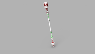 Aerith's Garnet Rod [3D Print Files] 3D Files cosplay DangerousLadies