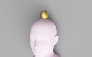 Ahiru's Egg Crown [3D Print Files] 3D Files cosplay DangerousLadies