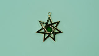 Alicent's "Star of the Seven" Pendant [Brass + Gold Plating] Jewelry cosplay DangerousLadies