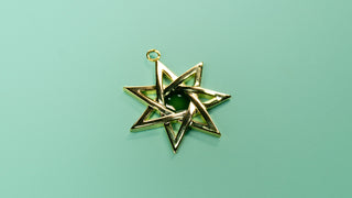 Alicent's "Star of the Seven" Pendant [Brass + Gold Plating] Jewelry cosplay DangerousLadies