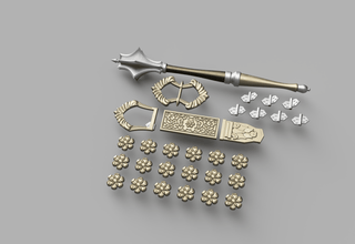 Ambrus's Armour and Accessories [3D Print Files] 3D Files cosplay DangerousLadies