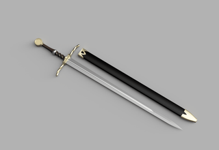 Ambrus's Sword [3D Print Files] 3D Files cosplay DangerousLadies