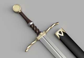 Ambrus's Sword [3D Print Files] 3D Files cosplay DangerousLadies