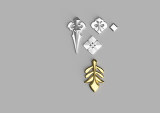 Anabella Rosfield's Accessories [3D Print Files] 3D Files cosplay DangerousLadies