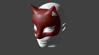 Ann's Panther Mask [3D Print Files] (Copy) 3D Files cosplay DangerousLadies