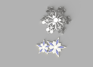 Ashley's Brooches [3D Print Files] 3D Files cosplay DangerousLadies