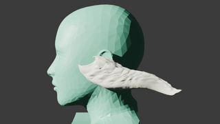Au Ra Female Face Accessories [3D Print Files] 3D Files cosplay DangerousLadies