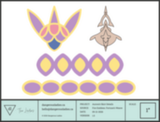 Aurora's Skirt Detailing [Digital Pattern] Embroidery + Patterns cosplay DangerousLadies