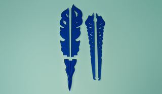 Azeyma's Fan [3D Printed Kit] 3D Printed Kit cosplay DangerousLadies