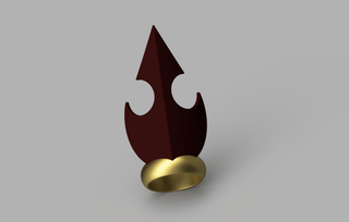 Azula's Hairpiece 3D Print Files] 3D Files cosplay DangerousLadies