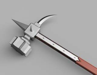 Azune's War Hammer [3D Print Files] 3D Files cosplay DangerousLadies