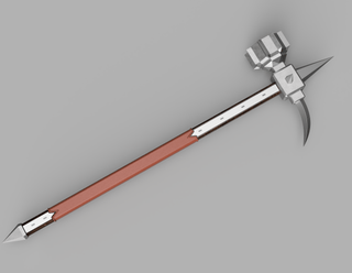 Azune's War Hammer [3D Print Files] 3D Files cosplay DangerousLadies