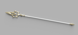 Azura's Blessed Lance [3D Print Files] 3D Files cosplay DangerousLadies