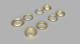 Basic Bangles [3D Print Files] 3D Files cosplay DangerousLadies