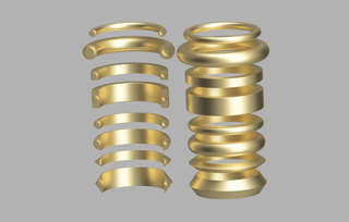 Basic Bangles [3D Print Files] 3D Files cosplay DangerousLadies