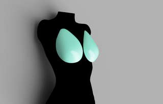 Basic Breast Forms [3D Print Files] 3D Files cosplay DangerousLadies