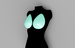 Basic Breast Forms [3D Print Files] 3D Files cosplay DangerousLadies