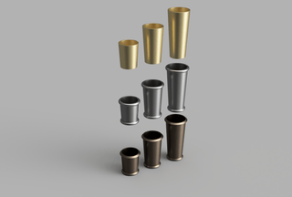 Basic Gauntlets [3D Print Files] 3D Files cosplay DangerousLadies