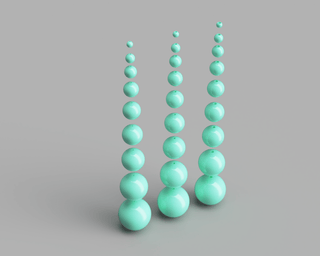 Basic Oversized Beads [3D Print Files] 3D Files cosplay DangerousLadies